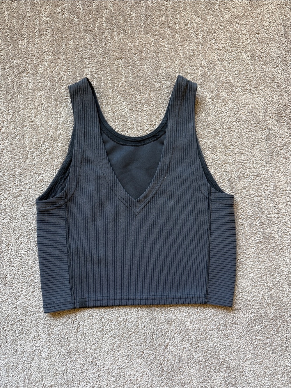 Lululemon reversible crop tank